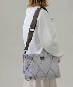 Sonny Label / サニーレーベル クラッチ・パーティバッグ | LE VERNIS　ファーキルティングクラッチ