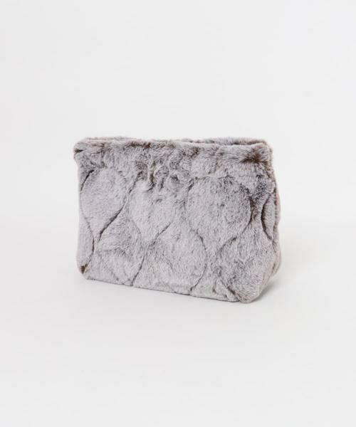 Sonny Label / サニーレーベル クラッチ・パーティバッグ | LE VERNIS　ファーキルティングクラッチ | 詳細4