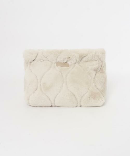 Sonny Label / サニーレーベル クラッチ・パーティバッグ | LE VERNIS　ファーキルティングクラッチ | 詳細11