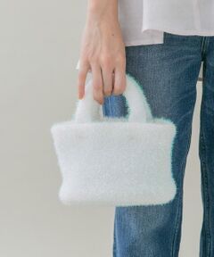 Sonny Label / サニーレーベル トートバッグ | Casselini　シャイニーニットミニバッグ