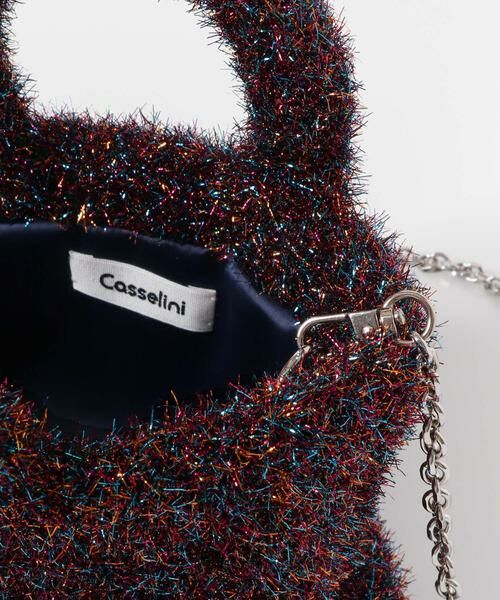 Sonny Label / サニーレーベル トートバッグ | Casselini　シャイニーニットミニバッグ | 詳細2