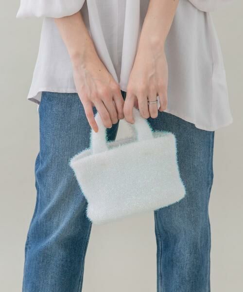 Sonny Label / サニーレーベル トートバッグ | Casselini　シャイニーニットミニバッグ | 詳細3