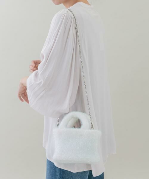 Sonny Label / サニーレーベル トートバッグ | Casselini　シャイニーニットミニバッグ | 詳細4