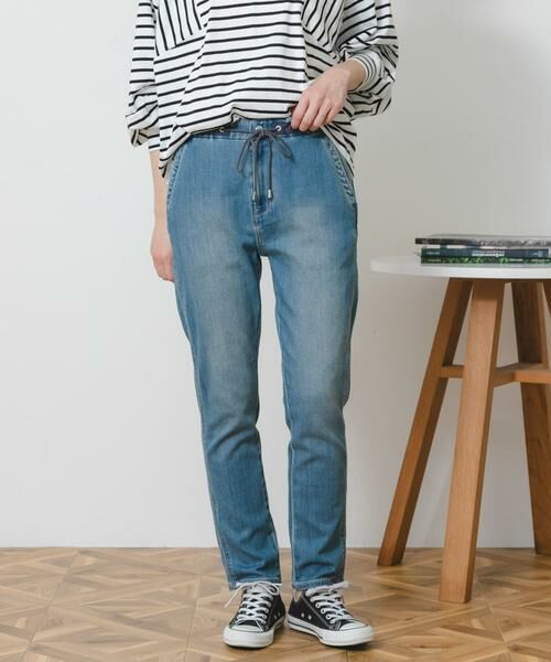 Sonny Label / サニーレーベル デニムパンツ | MONAME　DENIM EASY SLIM | 詳細1