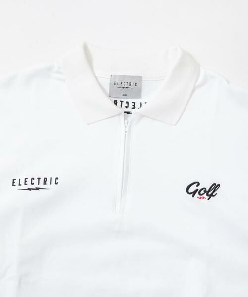 Sonny Label / サニーレーベル ポロシャツ | ELECTRIC GOLF　ZIP UP LONG-SLEEVE ポロシャツ | 詳細2