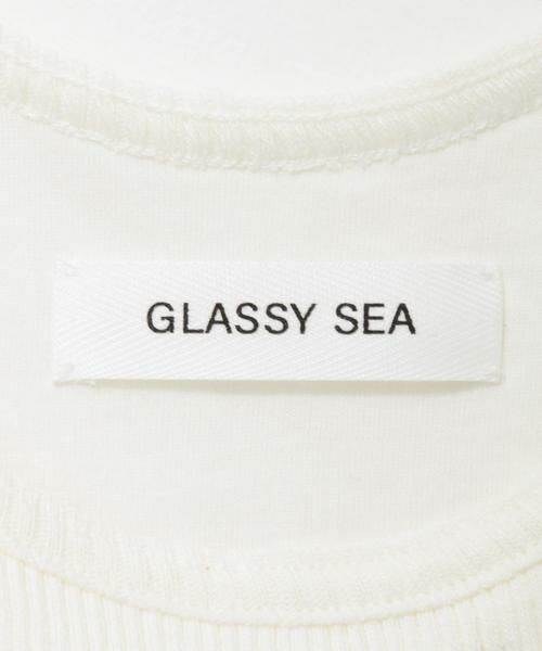 Sonny Label / サニーレーベル タンクトップ | GLASSY SEA　カップイン綿麻タンクトップ | 詳細6