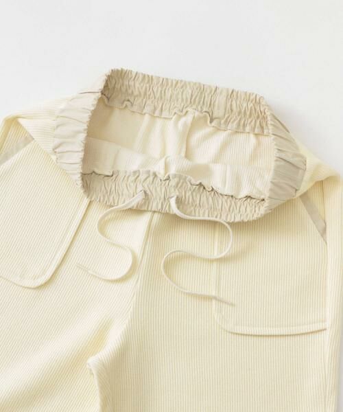 Sonny Label / サニーレーベル その他パンツ | GLASSY SEA　異素材使いリブパンツ | 詳細2