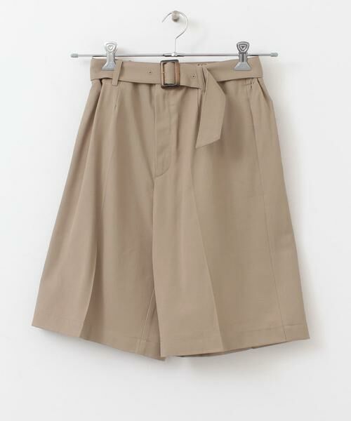 Sonny Label / サニーレーベル ショート・ハーフ・半端丈パンツ | ベルト付きショートパンツ | 詳細6