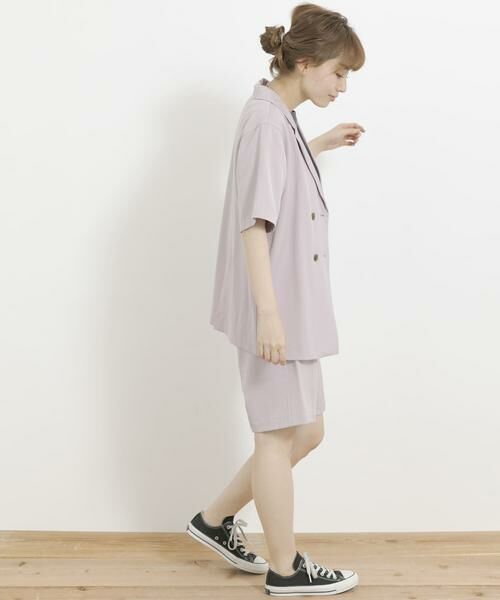 Sonny Label / サニーレーベル ショート・ハーフ・半端丈パンツ | ベルト付きショートパンツ | 詳細10