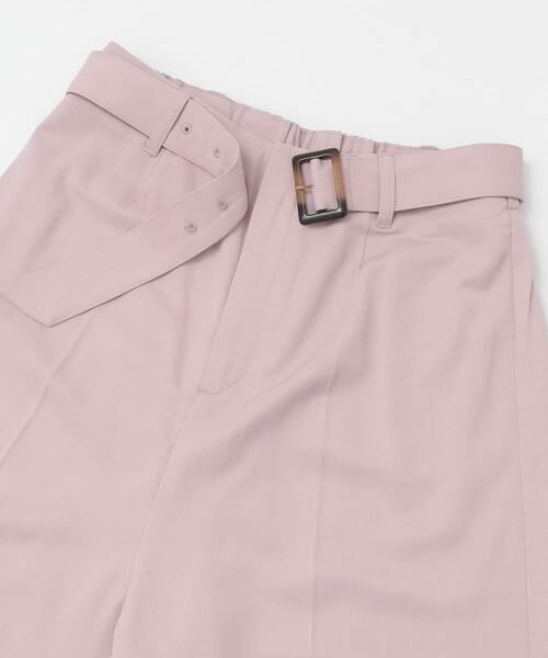 Sonny Label / サニーレーベル ショート・ハーフ・半端丈パンツ | ベルト付きショートパンツ | 詳細12