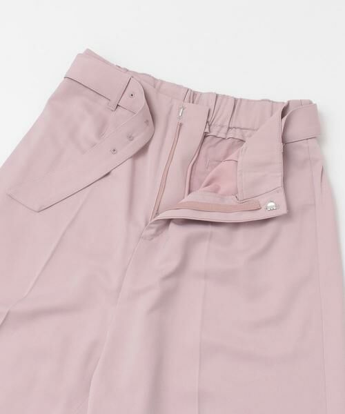 Sonny Label / サニーレーベル ショート・ハーフ・半端丈パンツ | ベルト付きショートパンツ | 詳細13