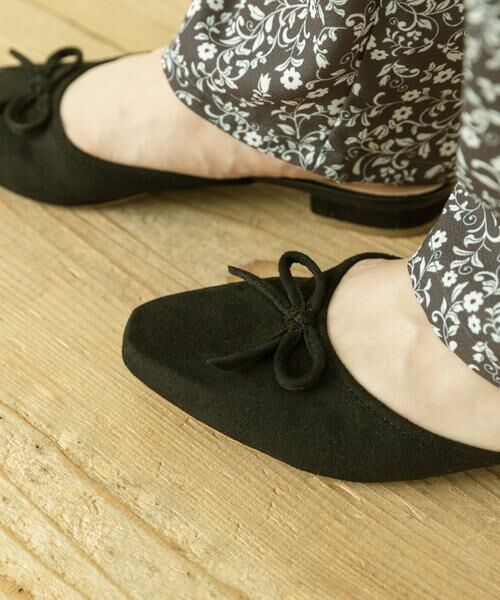 Sonny Label / サニーレーベル サンダル | スエードバレエミュールサンダル | 詳細6