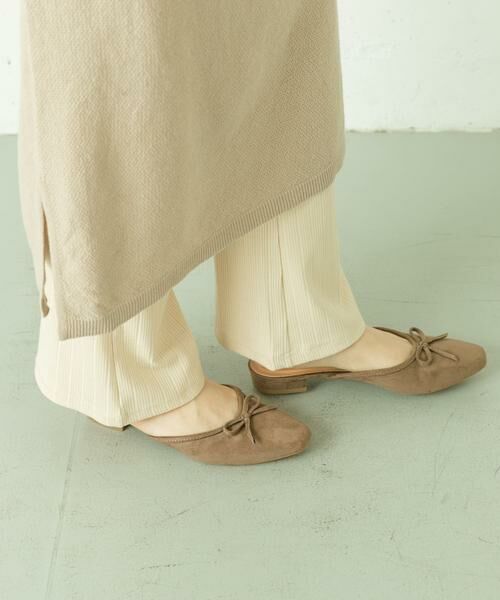 Sonny Label / サニーレーベル サンダル | スエードバレエミュールサンダル | 詳細10