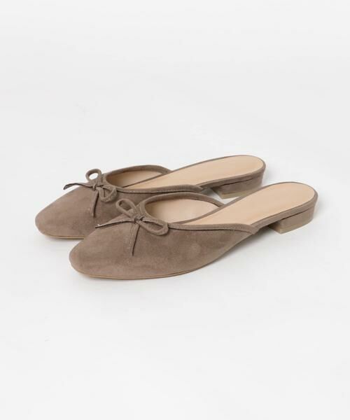 Sonny Label / サニーレーベル サンダル | スエードバレエミュールサンダル | 詳細11