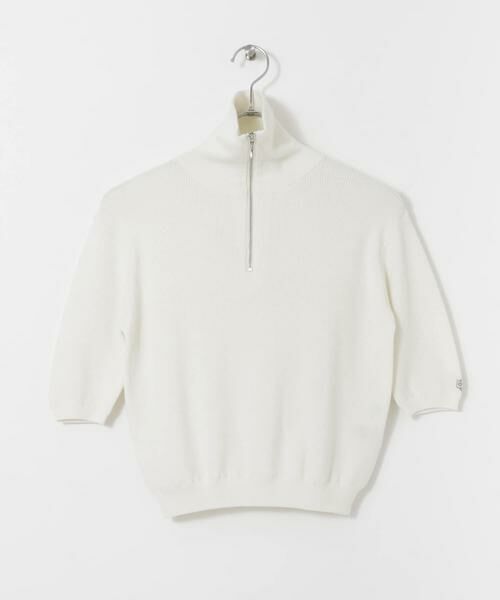 Sonny Label / サニーレーベル ニット・セーター | OOPS　TRUECOTTONハーフジップニット | 詳細2