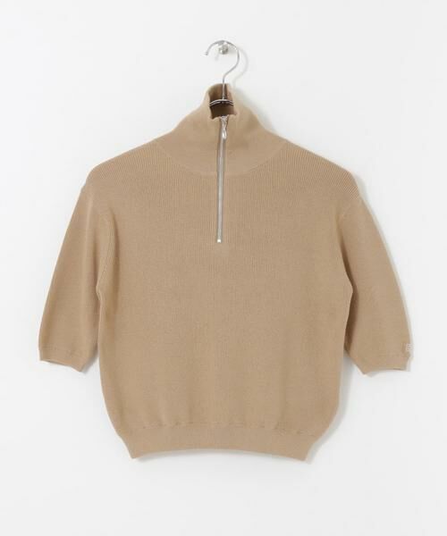 Sonny Label / サニーレーベル ニット・セーター | OOPS　TRUECOTTONハーフジップニット | 詳細3