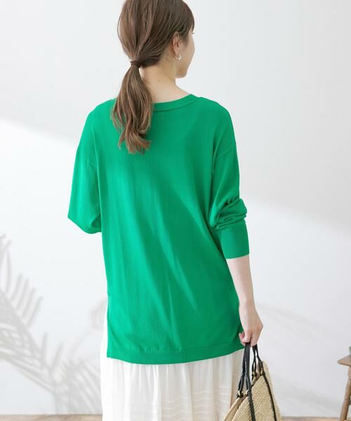 Sonny Label / サニーレーベル カーディガン・ボレロ | 『接触冷感』ミディ丈カーディガン | 詳細4