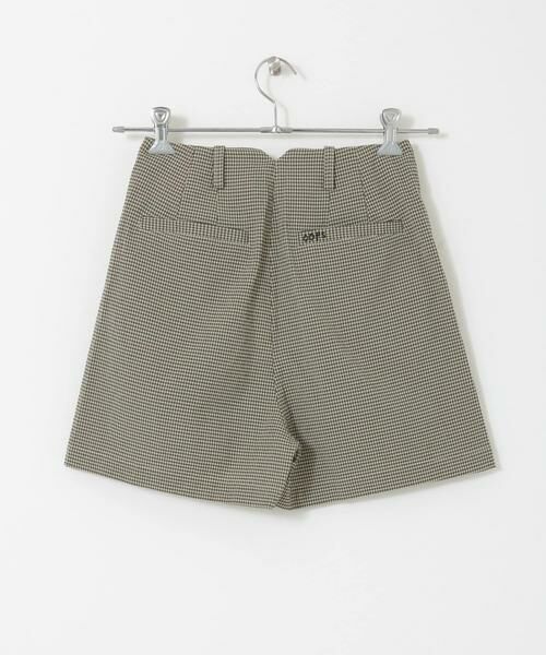 Sonny Label / サニーレーベル ショート・ハーフ・半端丈パンツ | OOPS　ソロテックスチェックショートパンツ | 詳細2