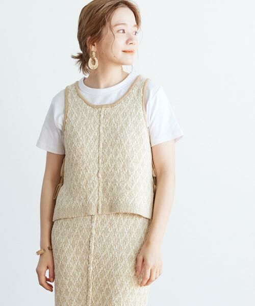 Sonny Label / サニーレーベル ワンピース | NaokoTakayamaコラボニットSETUP | 詳細1