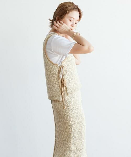 Sonny Label / サニーレーベル ワンピース | NaokoTakayamaコラボニットSETUP | 詳細3