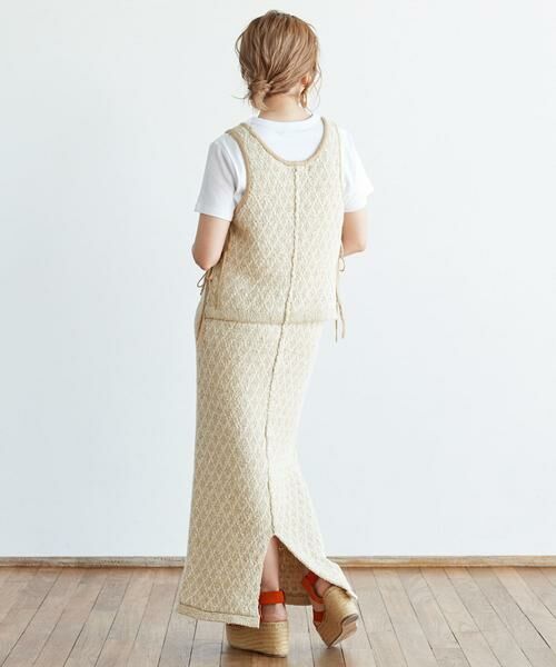 Sonny Label / サニーレーベル ワンピース | NaokoTakayamaコラボニットSETUP | 詳細5