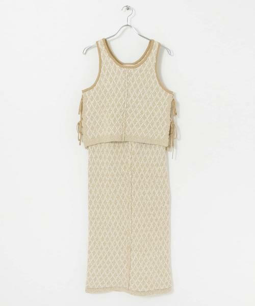 Sonny Label / サニーレーベル ワンピース | NaokoTakayamaコラボニットSETUP | 詳細8