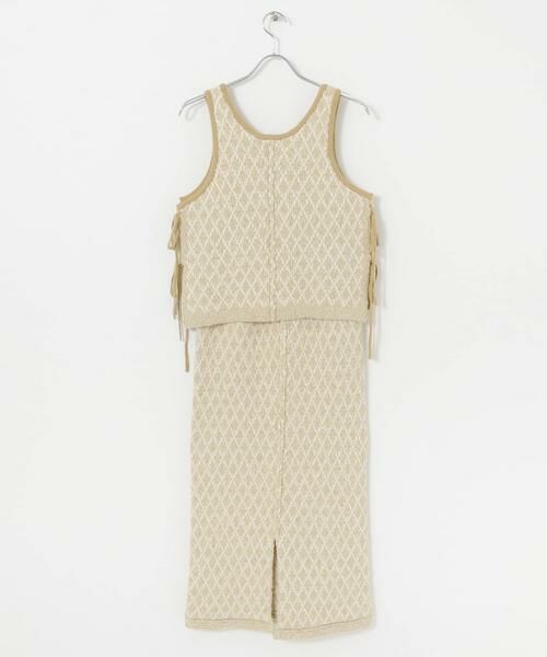 Sonny Label / サニーレーベル ワンピース | NaokoTakayamaコラボニットSETUP | 詳細9