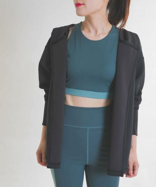 Sonny Label / サニーレーベル カーディガン・ボレロ | SLAB Hooded Cardigan | 詳細1