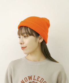 リブニット帽