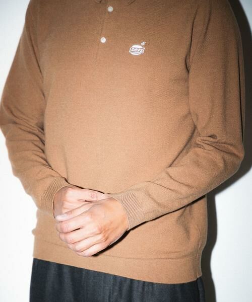 Sonny Label / サニーレーベル ニット・セーター | OOPS　鹿の子ニットポロシャツ | 詳細2