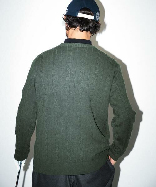 Sonny Label / サニーレーベル ニット・セーター | OOPS　ミニケーブルニットプルオーバー | 詳細1