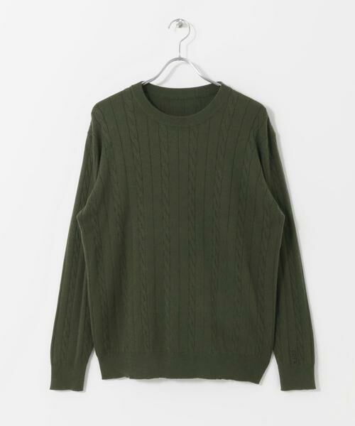 Sonny Label / サニーレーベル ニット・セーター | OOPS　ミニケーブルニットプルオーバー | 詳細2