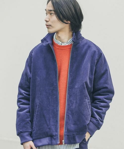 Sonny Label/サニーレーベル ランダムコーデュロイスウィングトップ ブルー系その他 M