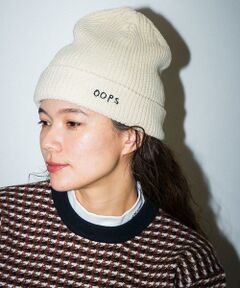 Sonny Label / サニーレーベル ニットキャップ | OOPS　刺繍ニット帽
