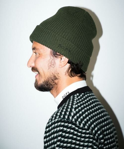 Sonny Label / サニーレーベル ニットキャップ | OOPS　刺繍ニット帽 | 詳細2