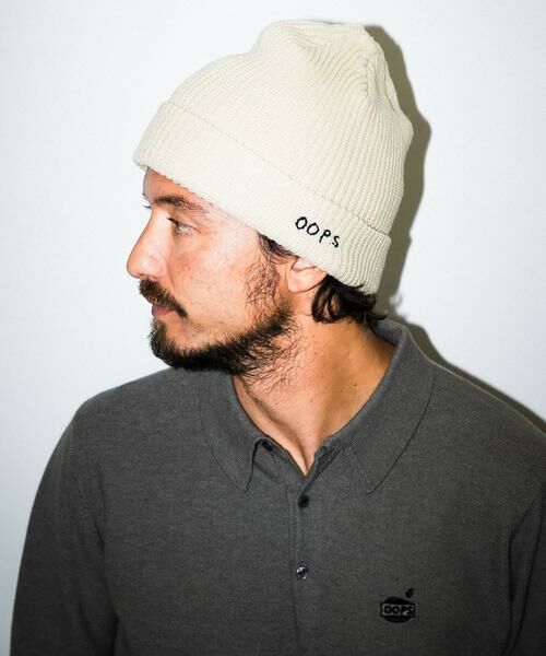 Sonny Label / サニーレーベル ニットキャップ | OOPS　刺繍ニット帽 | 詳細9