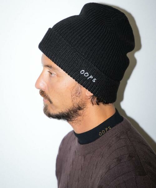 Sonny Label / サニーレーベル ニットキャップ | OOPS　刺繍ニット帽 | 詳細13