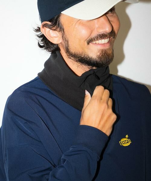 Sonny Label / サニーレーベル ネックウォーマー・イヤーマフ | OOPS　フリースネックウォーマー（ブラック）