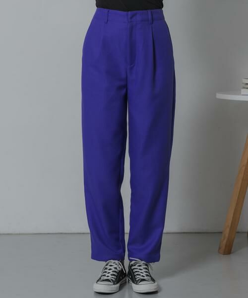 Sonny Label / サニーレーベル その他パンツ | TRカラーストレートパンツ | 詳細10