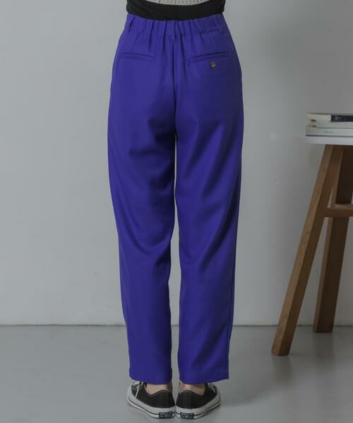 Sonny Label / サニーレーベル その他パンツ | TRカラーストレートパンツ | 詳細12