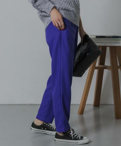 Sonny Label / サニーレーベル その他パンツ | TRカラーストレートパンツ | 詳細4