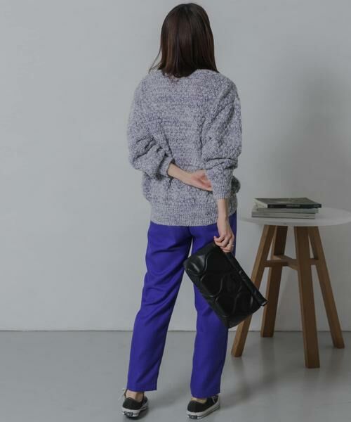 Sonny Label / サニーレーベル その他パンツ | TRカラーストレートパンツ | 詳細7