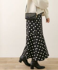 Sonny Label / サニーレーベル スカート | ポルカドットトラペーズスカート