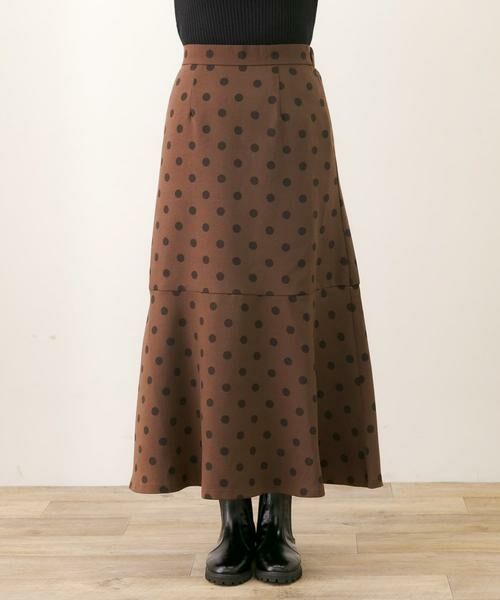 Sonny Label / サニーレーベル スカート | ポルカドットトラペーズスカート | 詳細10