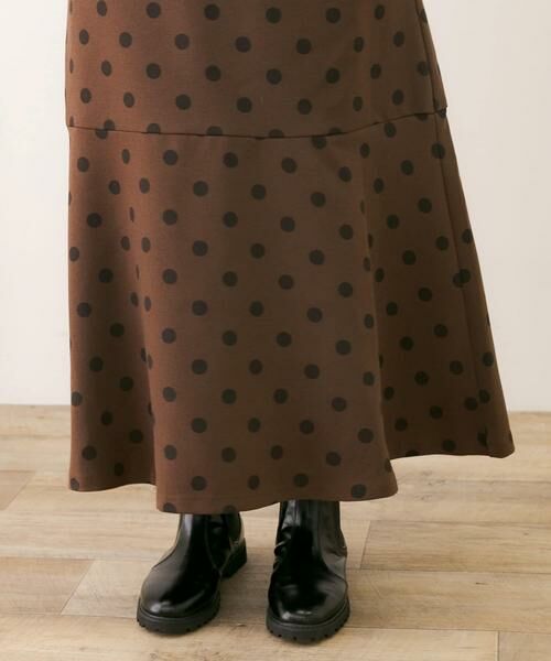 Sonny Label / サニーレーベル スカート | ポルカドットトラペーズスカート | 詳細15