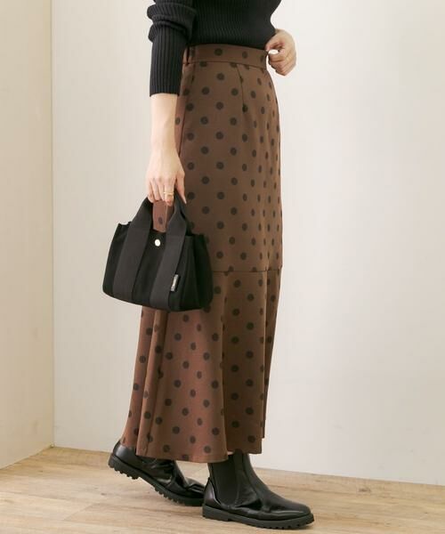 Sonny Label / サニーレーベル スカート | ポルカドットトラペーズスカート | 詳細2