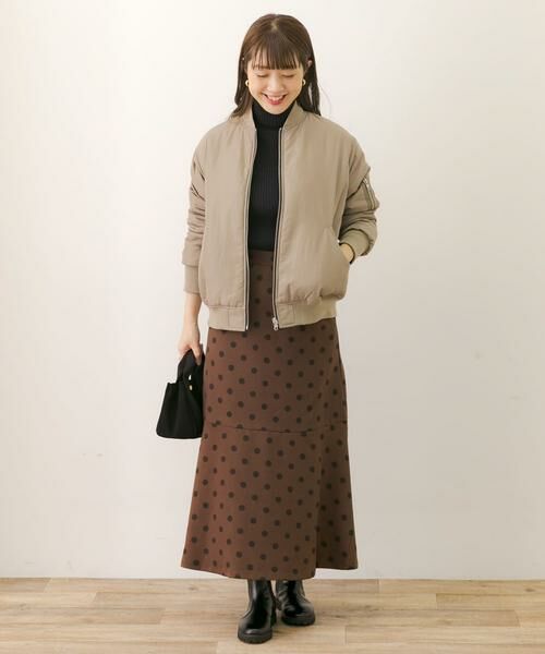 Sonny Label / サニーレーベル スカート | ポルカドットトラペーズスカート | 詳細5