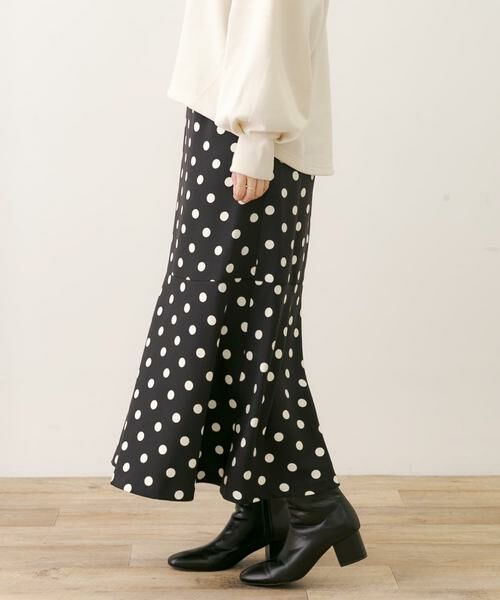 Sonny Label / サニーレーベル スカート | ポルカドットトラペーズスカート | 詳細24