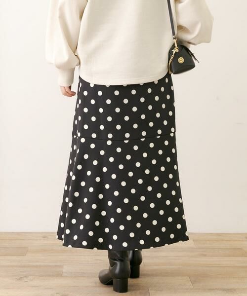 Sonny Label / サニーレーベル スカート | ポルカドットトラペーズスカート | 詳細25
