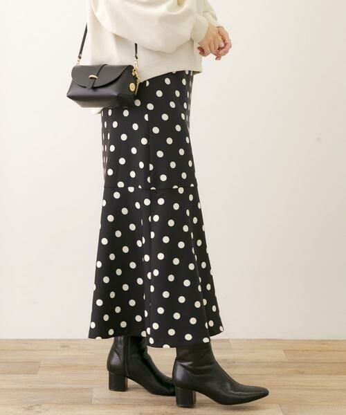 Sonny Label / サニーレーベル スカート | ポルカドットトラペーズスカート | 詳細26